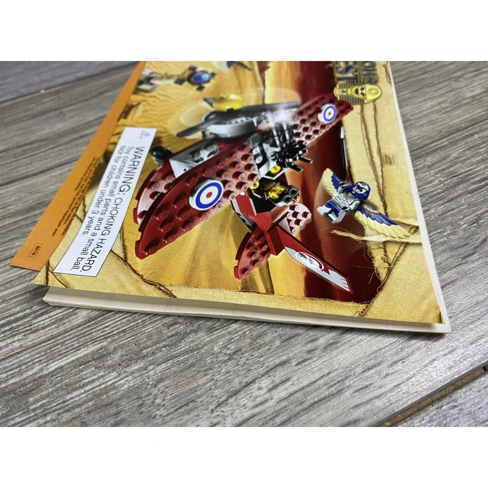 LEGO Pharaoh's Quest 7307 Flying Mummy Attack Instruction Manual 2011‎ Booklet - Picture 12 of 12